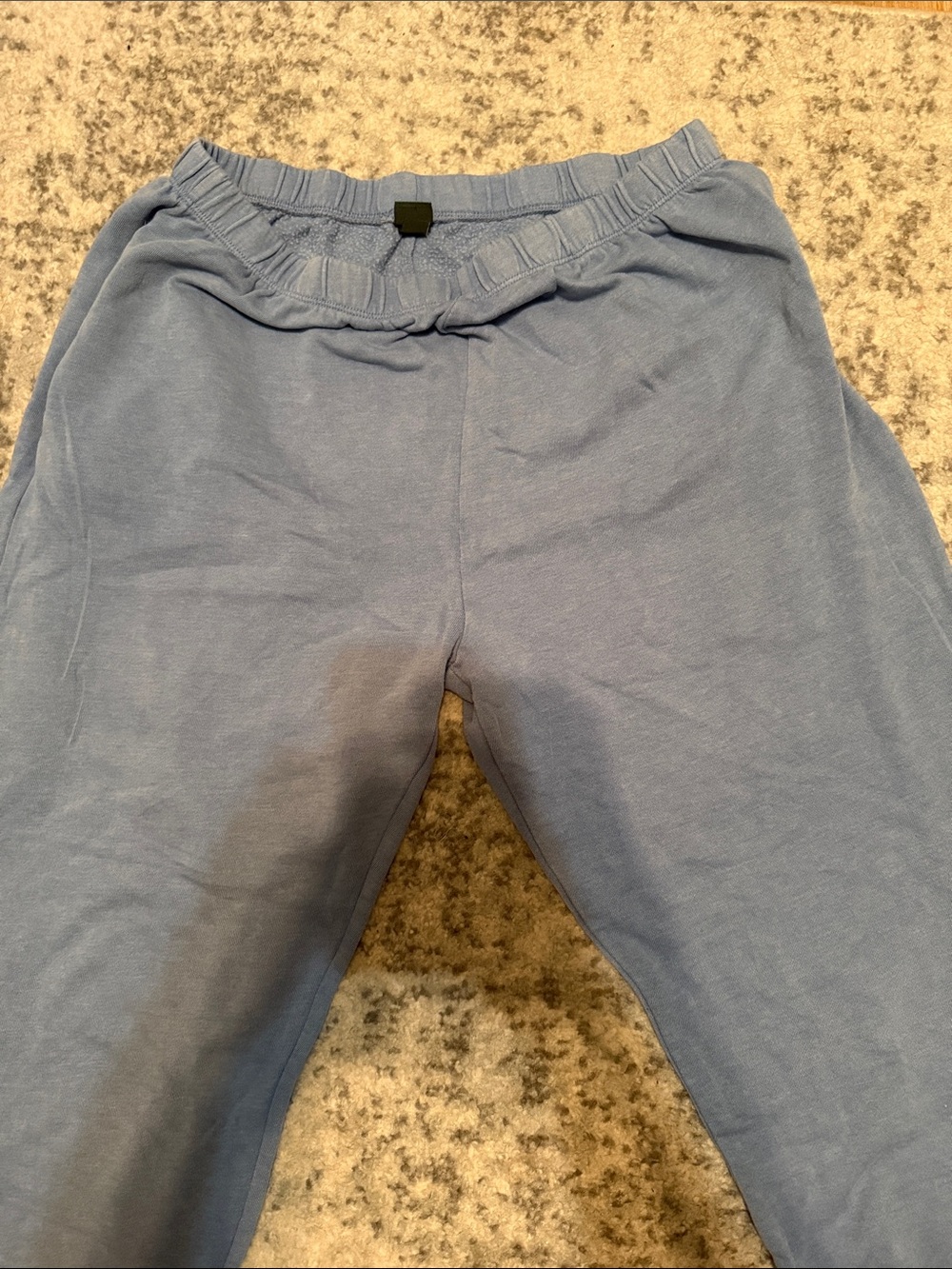 wild fable Light Blue Elastic Waist Sweatpants